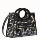 Fake Small PU Runaway Shopper Bag Black Replica Replica Small PU Runaway Shopper Bag Black