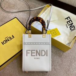 Replica Mini Sunshine Shopper Bag White