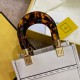 Fake Mini Sunshine Shopper Bag White Replica Replica Mini Sunshine Shopper Bag White