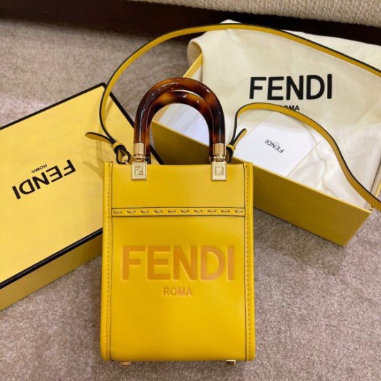 Fake Mini Sunshine Shopper Bag Yellow Replica Replica Mini Sunshine Shopper Bag Yellow