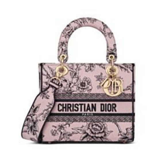 Fake Christian Dior Medium Lady D-Lite Bag Cream Replica Replica Christian Dior Medium Lady D-Lite Bag Cream