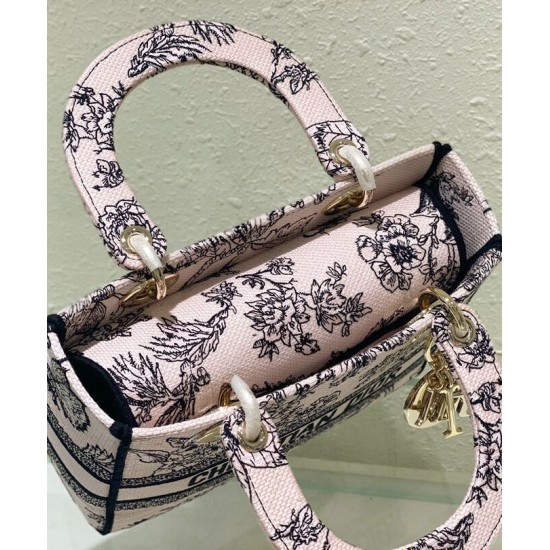 Fake Christian Dior Medium Lady D-Lite Bag Cream Replica Replica Christian Dior Medium Lady D-Lite Bag Cream