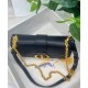 Fake Christian Dior 30 Montaigne East-West Bag With Chain Black Replica Replica Christian Dior 30 Montaigne East-West Bag With Chain Black