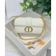 Replica Christian Dior 30 Montaigne East-West Bag With Chain Cream Fake Christian Dior 30 Montaigne East-West Bag With Chain Cream Replica