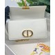 Replica Christian Dior 30 Montaigne East-West Bag With Chain Cream Fake Christian Dior 30 Montaigne East-West Bag With Chain Cream Replica
