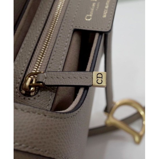 Replica Christian Dior Saddle Bag With Strap Apricot Replica Christian Dior Saddle Bag With Strap Apricot