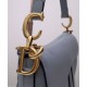 Fake Christian Dior Saddle Bag With Strap Dark Blue Replica Fake Christian Dior Saddle Bag With Strap Dark Blue Replica