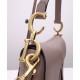 Fake Christian Dior Saddle Bag With Strap Dark Coffee Replica