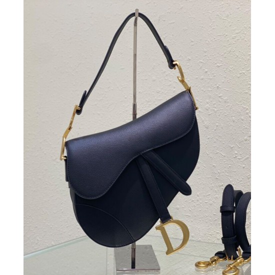 Fake Christian Dior Saddle Bag With Strap Black Replica Replica Christian Dior Saddle Bag With Strap Black