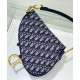 Replica Christian Dior Saddle Bag With Strap Dark Blue Replica Christian Dior Saddle Bag With Strap Dark Blue