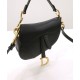 Fake Christian Dior Mini Saddle Bag With Strap Black Replica Fake Christian Dior Mini Saddle Bag With Strap Black Replica
