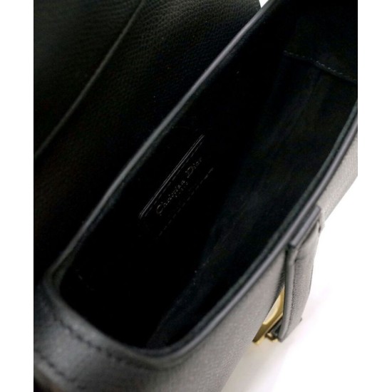 Fake Christian Dior Mini Saddle Bag With Strap Black Replica Fake Christian Dior Mini Saddle Bag With Strap Black Replica