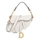 Replica Christian Dior Mini Saddle Bag With Strap White Replica Christian Dior Mini Saddle Bag With Strap White