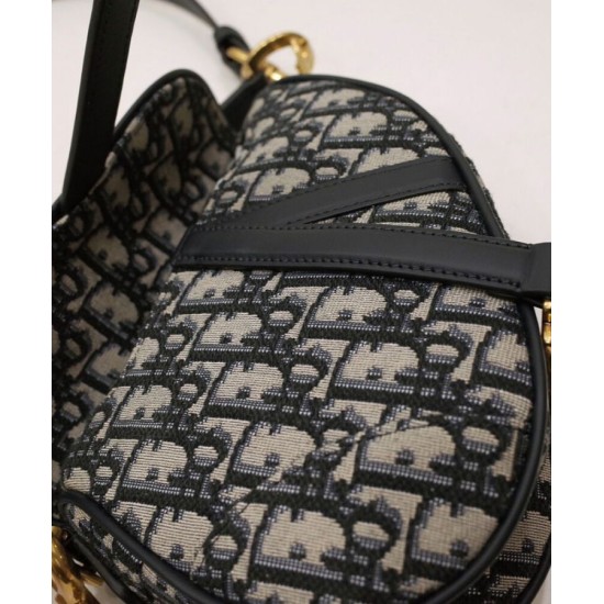 Replica Christian Dior Mini Saddle Bag With Strap Dark Blue Fake Christian Dior Mini Saddle Bag With Strap Dark Blue Replica