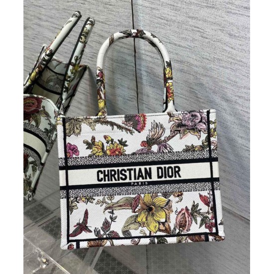 Fake Christian Dior Small Dior Book Tote Cream Replica Replica Christian Dior Small Dior Book Tote Cream