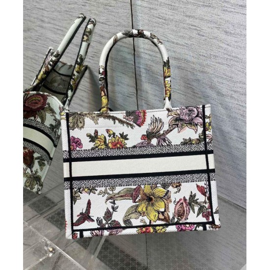 Fake Christian Dior Small Dior Book Tote Cream Replica Replica Christian Dior Small Dior Book Tote Cream