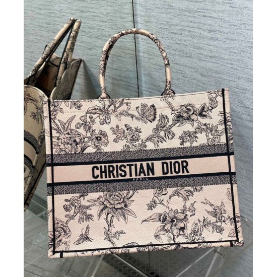 Replica Christian Dior Large Dior Book Tote Apricot Replica Christian Dior Large Dior Book Tote Apricot