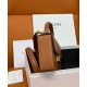 Replica Celine Box Triomphe In Natural Calfskin Coffee