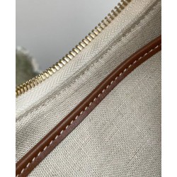 Replica Celine Medium Ava Strap Bag In Textile With Celine All-Over And Calfskin Cream Replica Celine Medium Ava Strap Bag In Textile With Celine All-Over And Calfskin Cream