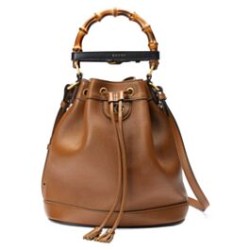 Replica Gucci Diana Small Bucket Bag 724652 Coffee