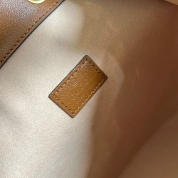 Replica Gucci Diana Small Bucket Bag 724652 Coffee