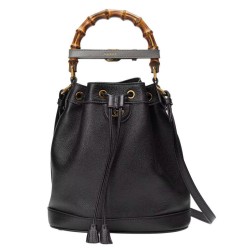Replica Gucci Diana Small Bucket Bag 724652 Black