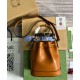 Replica Gucci Diana Mini Bucket Bag 724667 Coffee Fake Gucci Diana Mini Bucket Bag 724667 Coffee Replica