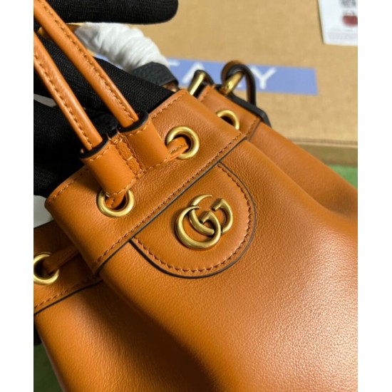 Replica Gucci Diana Mini Bucket Bag 724667 Coffee Fake Gucci Diana Mini Bucket Bag 724667 Coffee Replica