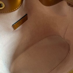Fake Gucci Diana Mini Bucket Bag 724667 Coffee Replica