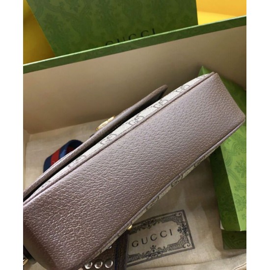 Fake Gucci Ophidia Mini GG Shoulder Bag 722117 Dark Coffee Replica Fake Gucci Ophidia Mini GG Shoulder Bag 722117 Dark Coffee Replica