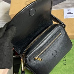 Replica Gucci Ophidia Mini GG Shoulder Bag 722117 Black