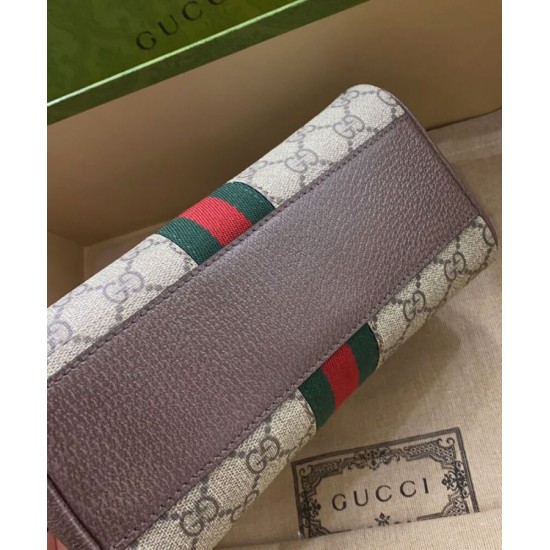 Replica Gucci Ophidia Mini GG Top Handle Bag 724606 Dark Coffee Fake Gucci Ophidia Mini GG Top Handle Bag 724606 Dark Coffee Replica