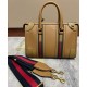 Replica Gucci Small Canvas Top Handle Bag 715772 Coffee Replica Gucci Small Canvas Top Handle Bag 715772 Coffee