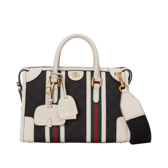 Replica Gucci Small Canvas Top Handle Bag 715772 Cream Replica Gucci Small Canvas Top Handle Bag 715772 Cream