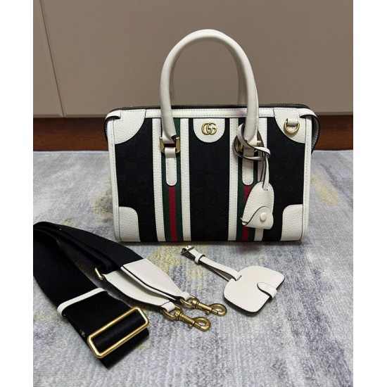 Replica Gucci Small Canvas Top Handle Bag 715772 Cream Replica Gucci Small Canvas Top Handle Bag 715772 Cream