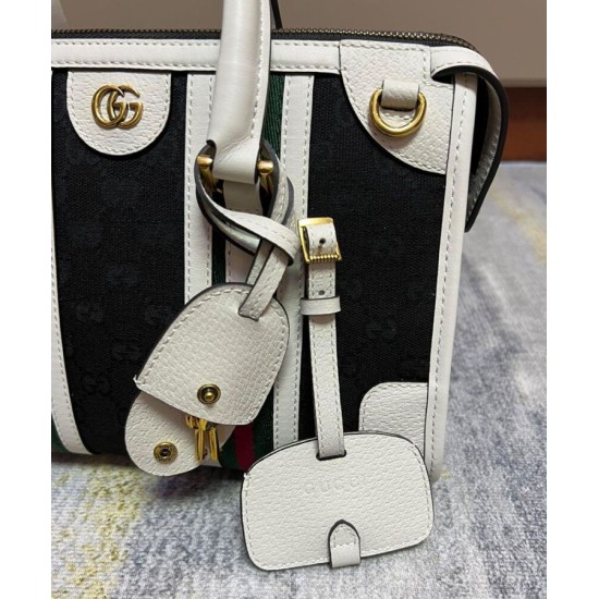 Replica Gucci Small Canvas Top Handle Bag 715772 Cream Replica Gucci Small Canvas Top Handle Bag 715772 Cream