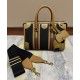 Fake Gucci Small Canvas Top Handle Bag 715772 Brown Replica Replica Gucci Small Canvas Top Handle Bag 715772 Brown