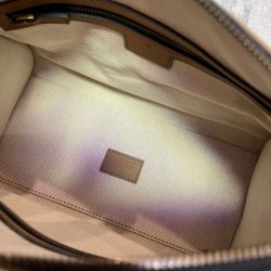 Replica Gucci Small Canvas Top Handle Bag 715772 Brown