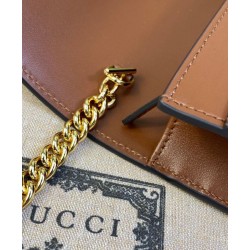 Replica Gucci GG Matelasse Chain Wallet 723787 Coffee Replica Gucci GG Matelasse Chain Wallet 723787 Coffee