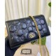 Replica Gucci GG Matelasse Chain Wallet 723787 Black Fake Gucci GG Matelasse Chain Wallet 723787 Black Replica