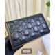 Replica Gucci GG Matelasse Chain Wallet 723787 Black Fake Gucci GG Matelasse Chain Wallet 723787 Black Replica