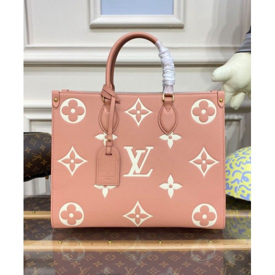 Replica Louis Vuitton Onthego MM Bag M46286 Peachblow Replica Louis Vuitton Onthego MM Bag M46286 Peachblow