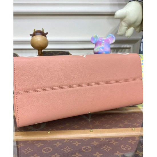 Replica Louis Vuitton Onthego MM Bag M46286 Peachblow Replica Louis Vuitton Onthego MM Bag M46286 Peachblow
