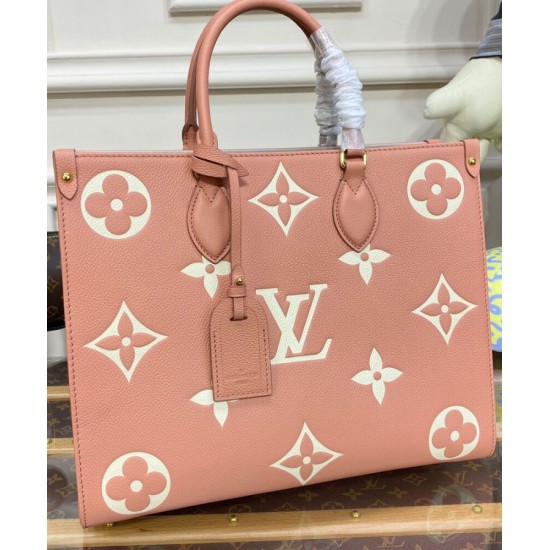 Replica Louis Vuitton Onthego MM Bag M46286 Peachblow Replica Louis Vuitton Onthego MM Bag M46286 Peachblow