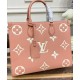 Replica Louis Vuitton Onthego MM Bag M46286 Peachblow Replica Louis Vuitton Onthego MM Bag M46286 Peachblow