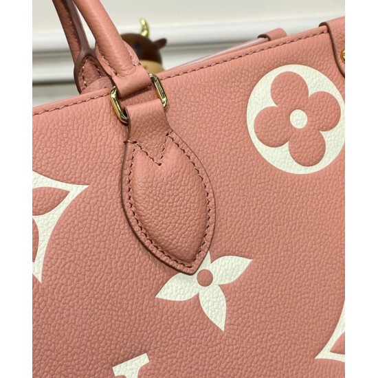Replica Louis Vuitton Onthego MM Bag M46286 Peachblow Replica Louis Vuitton Onthego MM Bag M46286 Peachblow