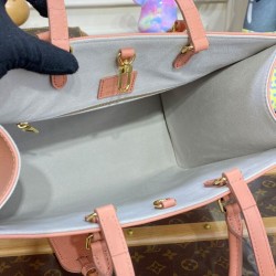 Replica Louis Vuitton Onthego MM Bag M46286 Peachblow