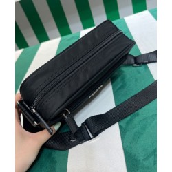 Replica Prada Re-Nylon Shoulder Bag 1BC167 Black Replica Prada Re-Nylon Shoulder Bag 1BC167 Black