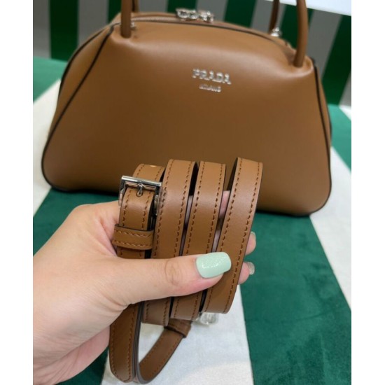 Replica Prada Medium Leather Prada Supernova Handbag 1BA365 Coffee Replica Prada Medium Leather Prada Supernova Handbag 1BA365 Coffee