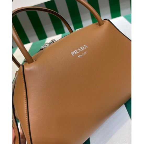 Replica Prada Medium Leather Prada Supernova Handbag 1BA365 Coffee Replica Prada Medium Leather Prada Supernova Handbag 1BA365 Coffee